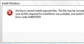 A Windows telepítése erre a lemezre nem lehetséges - GPT partíció stílusú A Windows telepítése nem folytatódhat