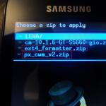 Mikroproqram Samsung GT-S5660 Galaxy Gio