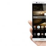 Huawei Mate7 smartfonlarına baxış: uğurlu nömrə